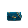 Gucci Velvet small GG Marmont Bag