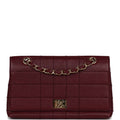Chanel Vintage Wild Stitch Full Flap Burgundy Caviar Gold Hardware