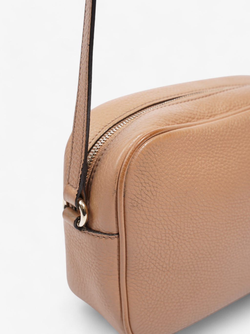 Gucci Soho Disco Bag Beige Leather Small