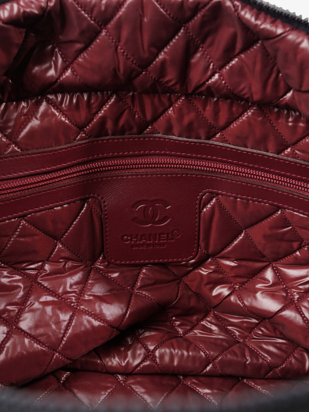 Chanel Cocoon Tote Black Nylon