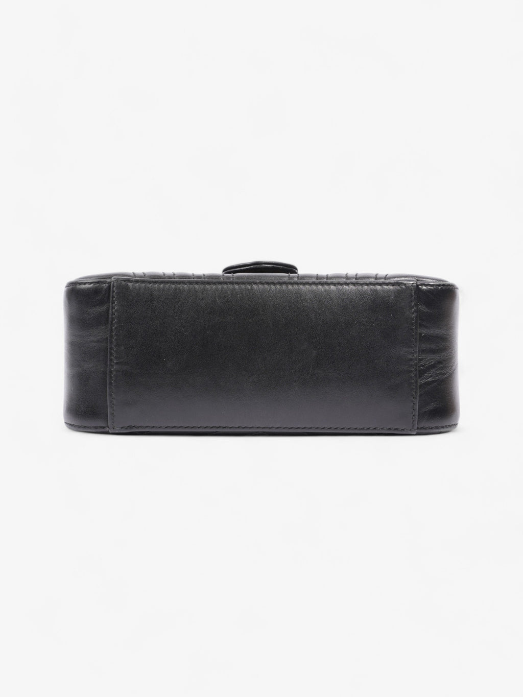 Gucci GG Marmont Mini Top Handle Bag in Quilted Black Leather Black GG Supreme Matelasse Leather Mini