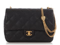 Chanel Medium Black Caviar Sweetheart Crush Flap