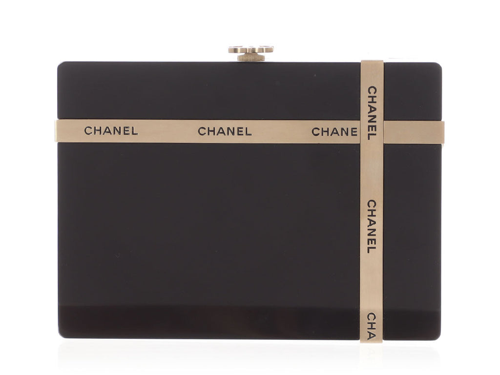Chanel Plexiglass Gift Box Minaudière