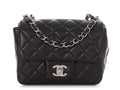 Chanel Mini Black Quilted Lambskin Classic