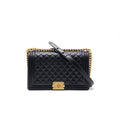 Chanel Leboy Large (New Medium) Caviar Leather Black