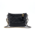 Chanel’s Gabrielle Small Hobo Handbag black