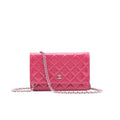 Chanel Patent Wallet on Chain