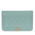 Chanel Boy WOC - Tiffany Blue Caviar