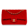 Chanel Classic Flap Bag - Medium - Velvet