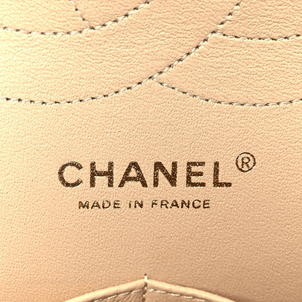 CHANEL CAVIAR QUILTED JUMBO CLASSIC DOUBLE FLAP BAG