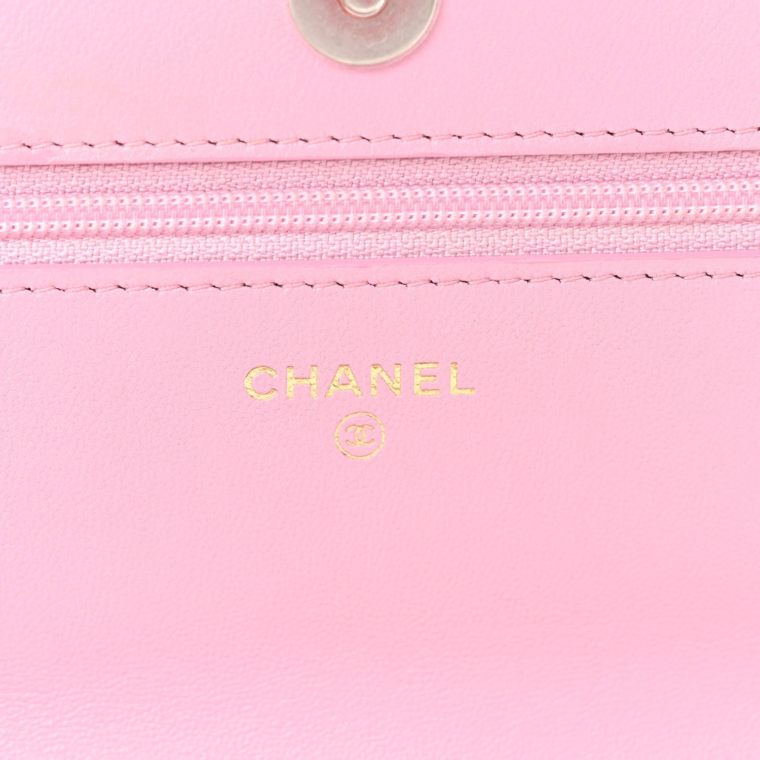 CHANEL QUILTED LAMBSKIN CHANEL 19 WALLET ON CHAIN WOC