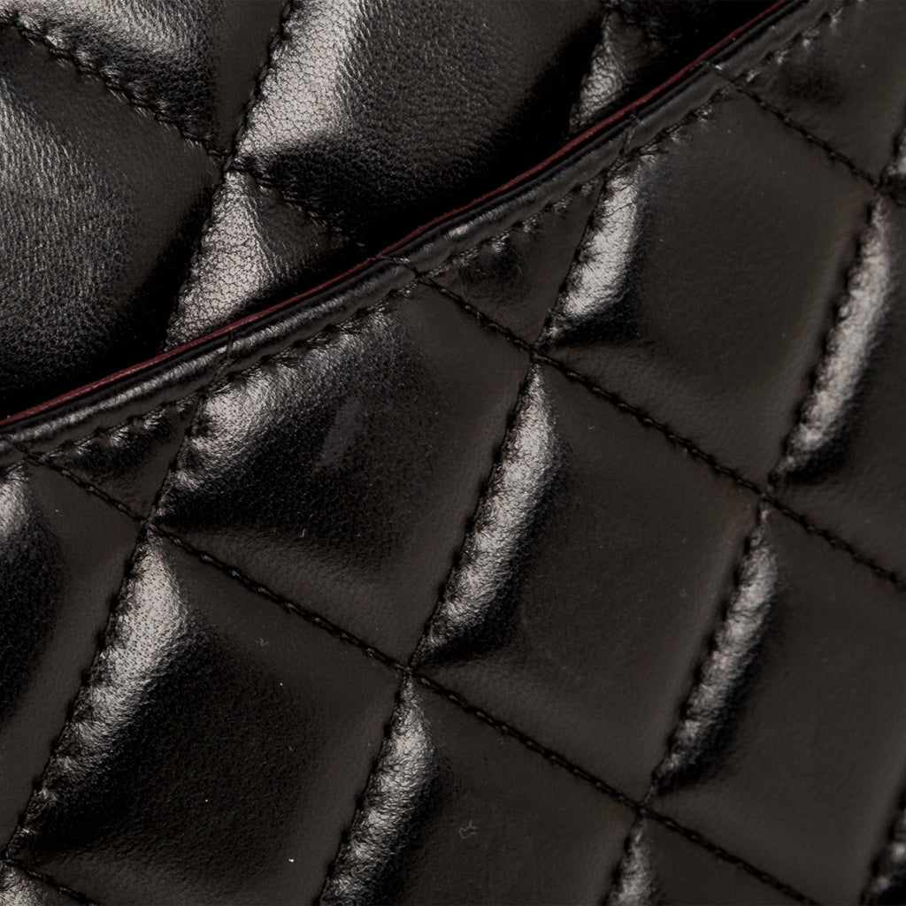 Chanel Classic Flap Bag - Black Maxi