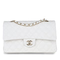Chanel Medium Classic Flap - White Caviar