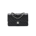 Chanel Medium 25cm Classical Double Flap Caviar Black  Year 2020