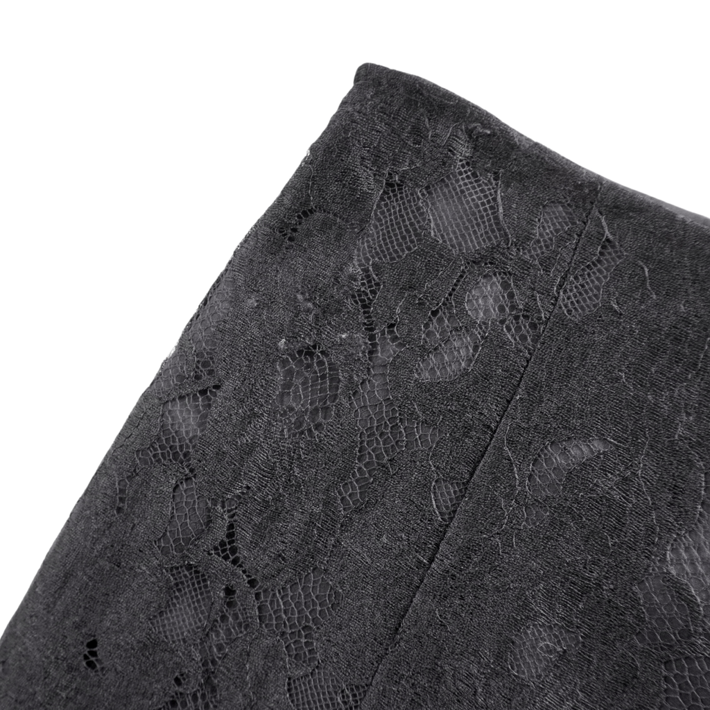 Chanel Lace Pleated Mini Skirt - Women's 38