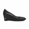Chanel Leather Wedges - Women's 7.5