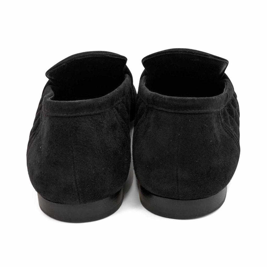 Chanel Quilted Suede Loafers - Women's 37