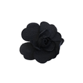 Chanel 'Camelia' Tweed Brooch