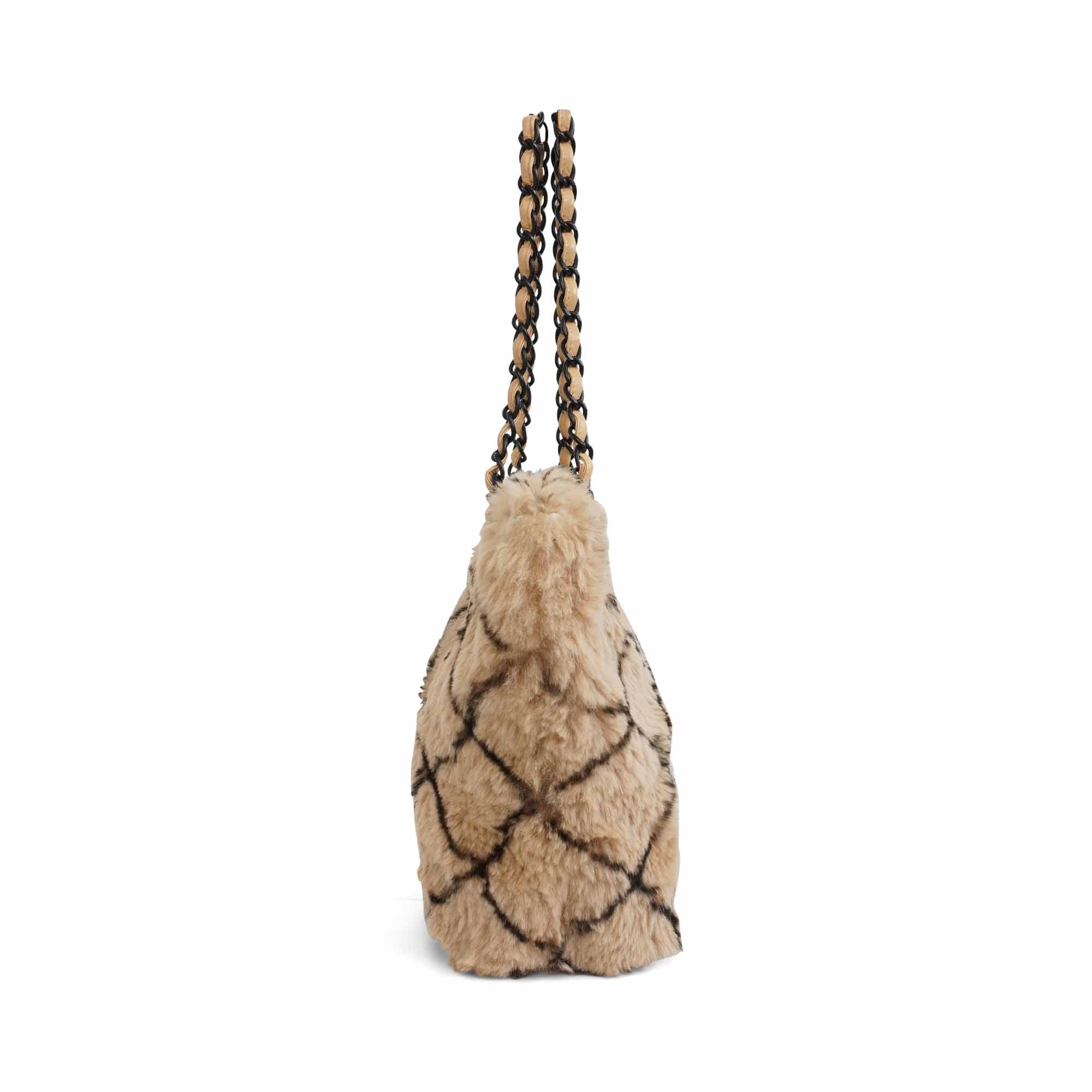 Chanel Rabbit Fur Tote Bag