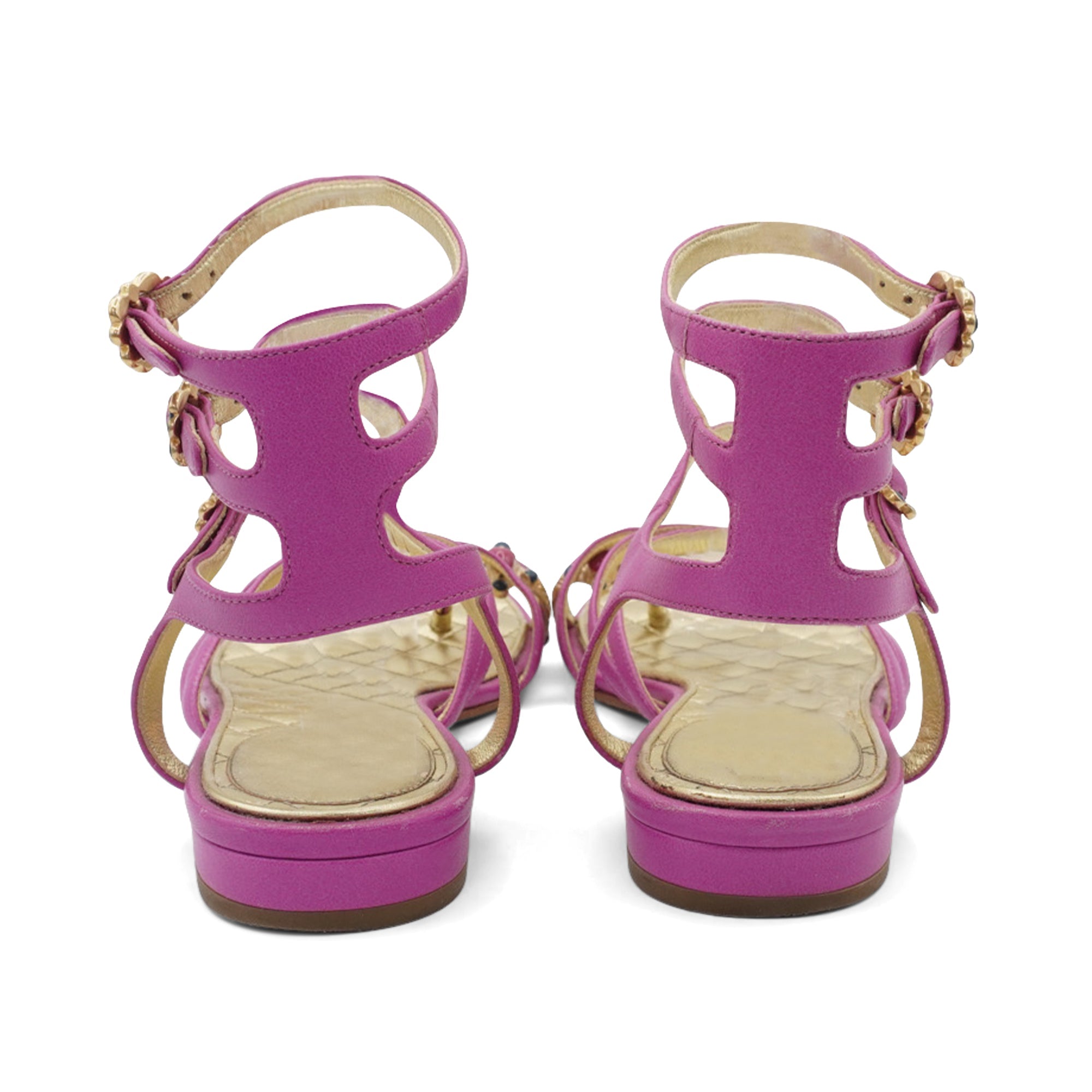 Chanel Gladiator Sandals - Women's 37.5