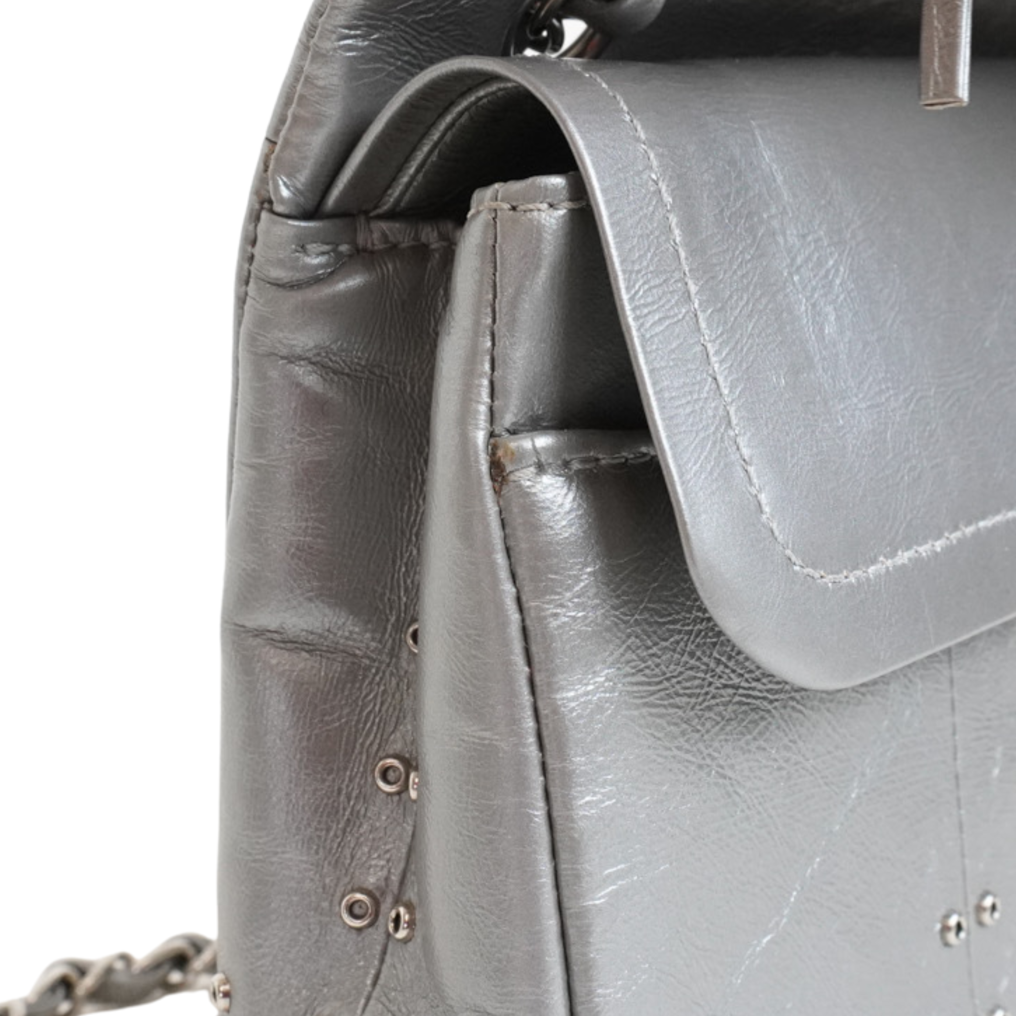 Chanel 'Airline Grommet' Double Flap Bag