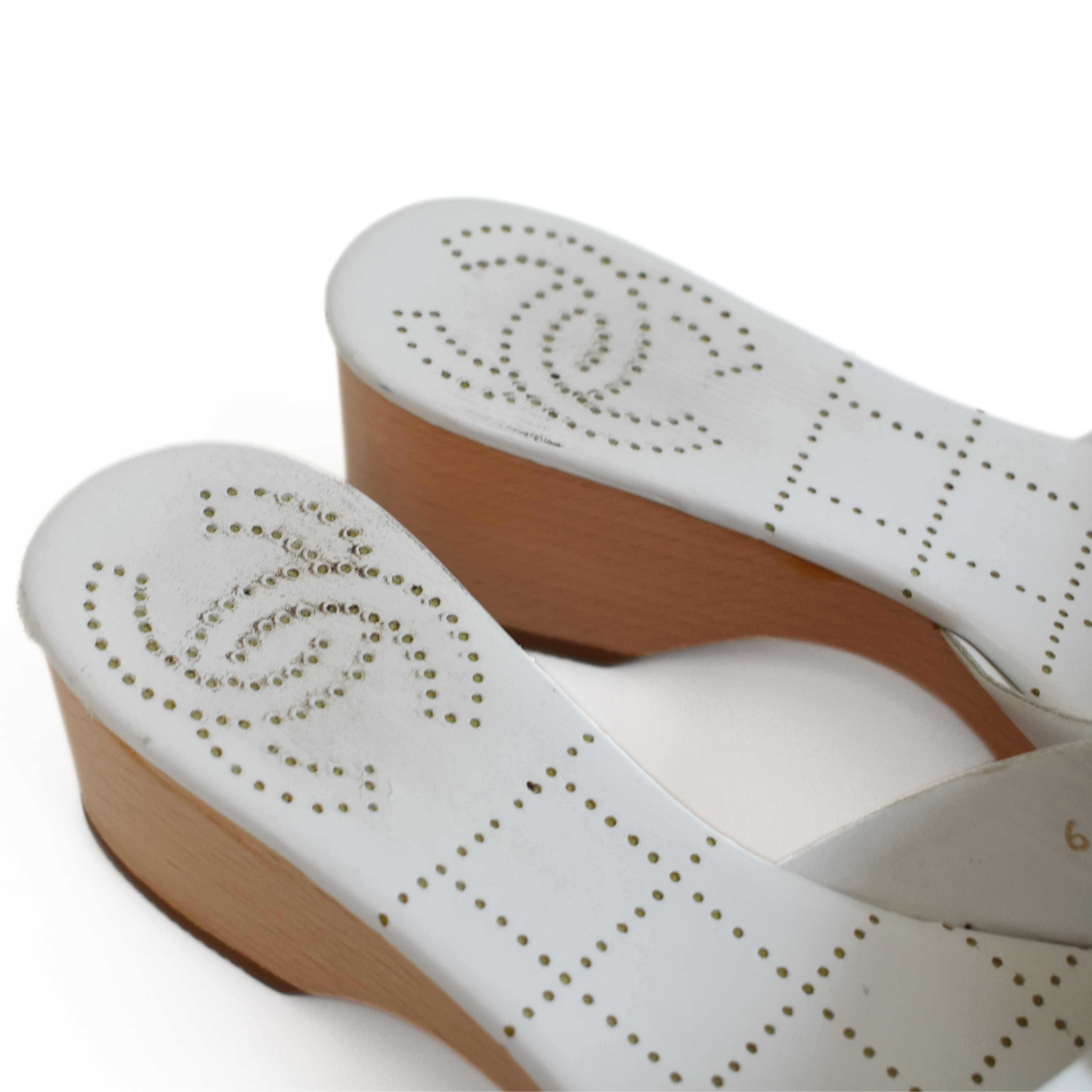 Chanel Vintage Clog Sandals - Women's 6