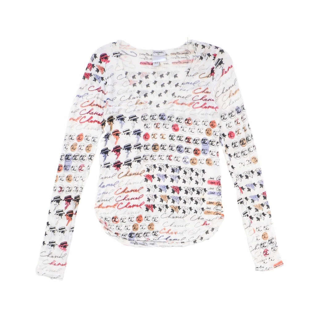 Chanel Logo Top - Women's 36