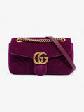 Gucci GG Marmont Purple Velvet Small