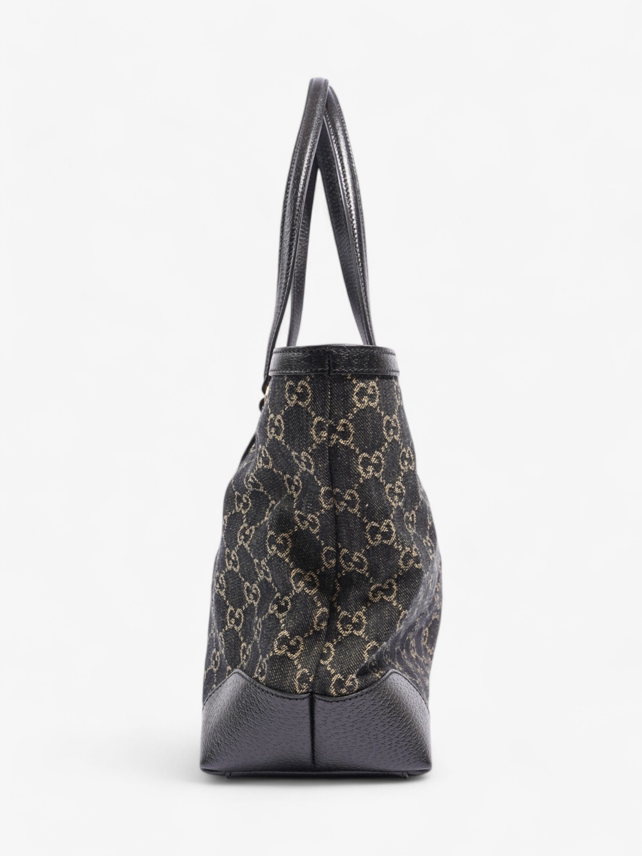 Gucci GG Ophidia Tote Black / GG Supreme Denim Medium