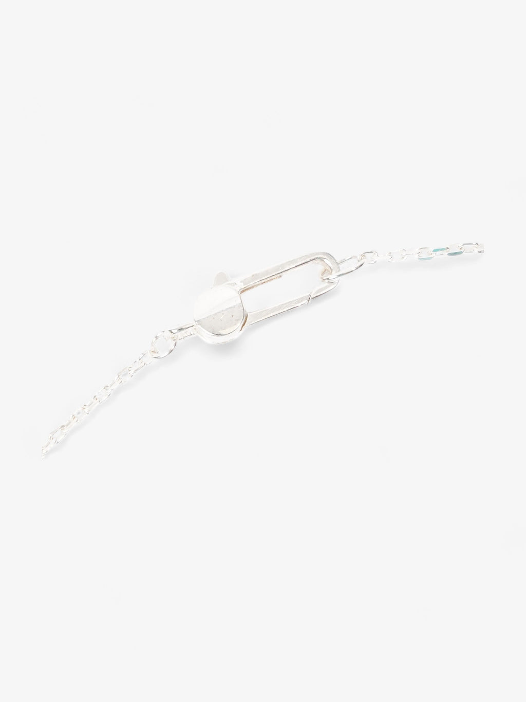 Gucci Trademark Heart Necklace Silver Silver Sterling