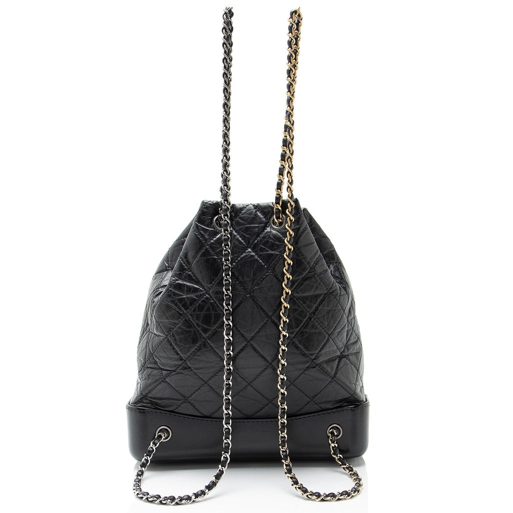 Chanel Aged Calfskin Gabrielle Backpack