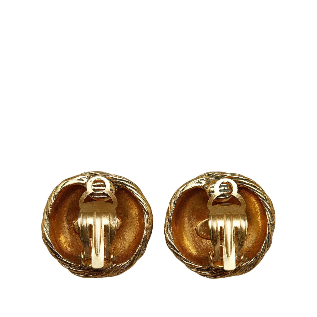 Chanel CC Clip On Earrings (SHG-zvDpI6)