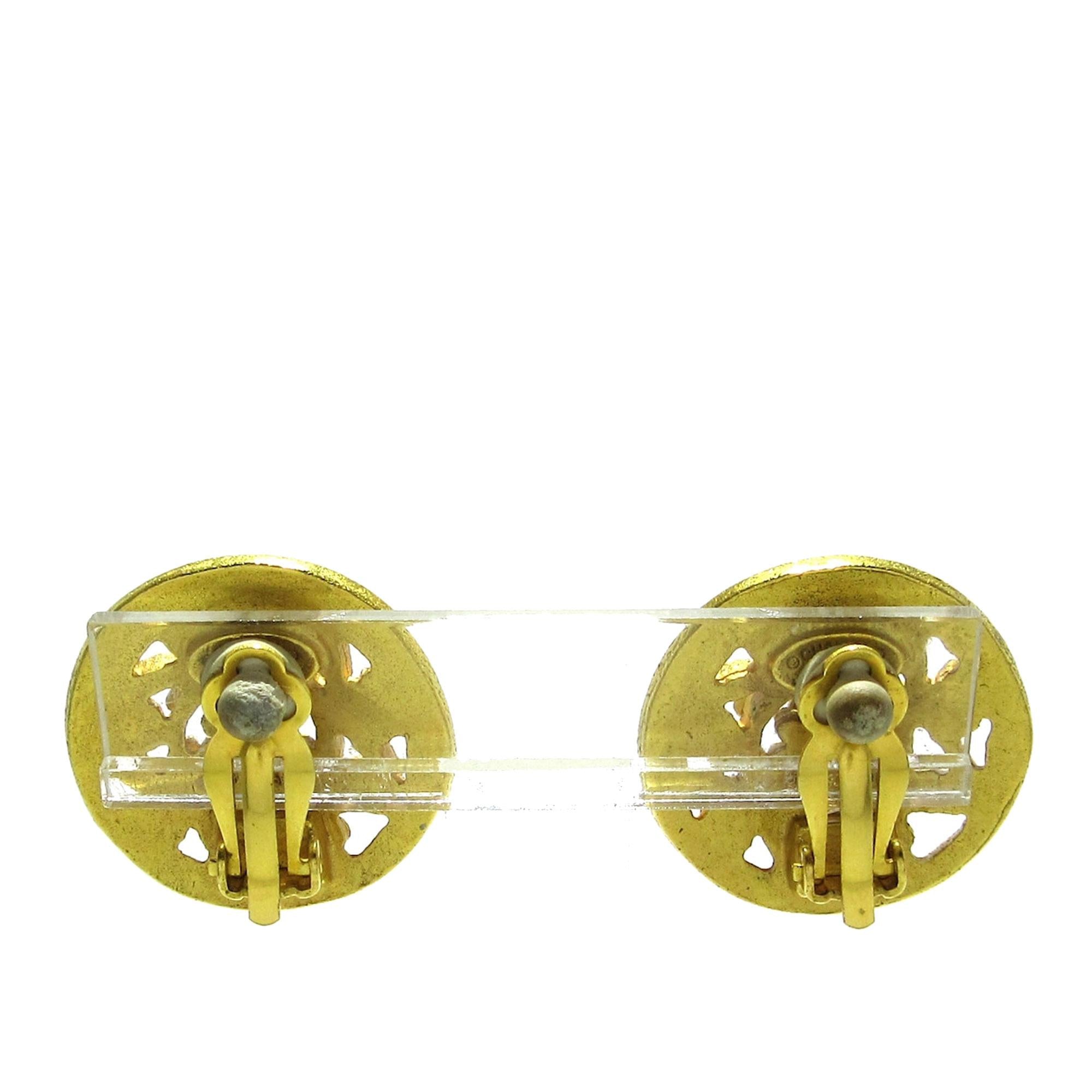 Chanel CC Clip On Earrings (SHG-cIHDMO)