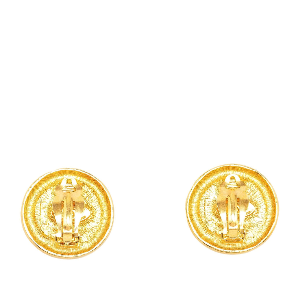 Chanel CC Clip On Earrings (SHG-oQI8qx)