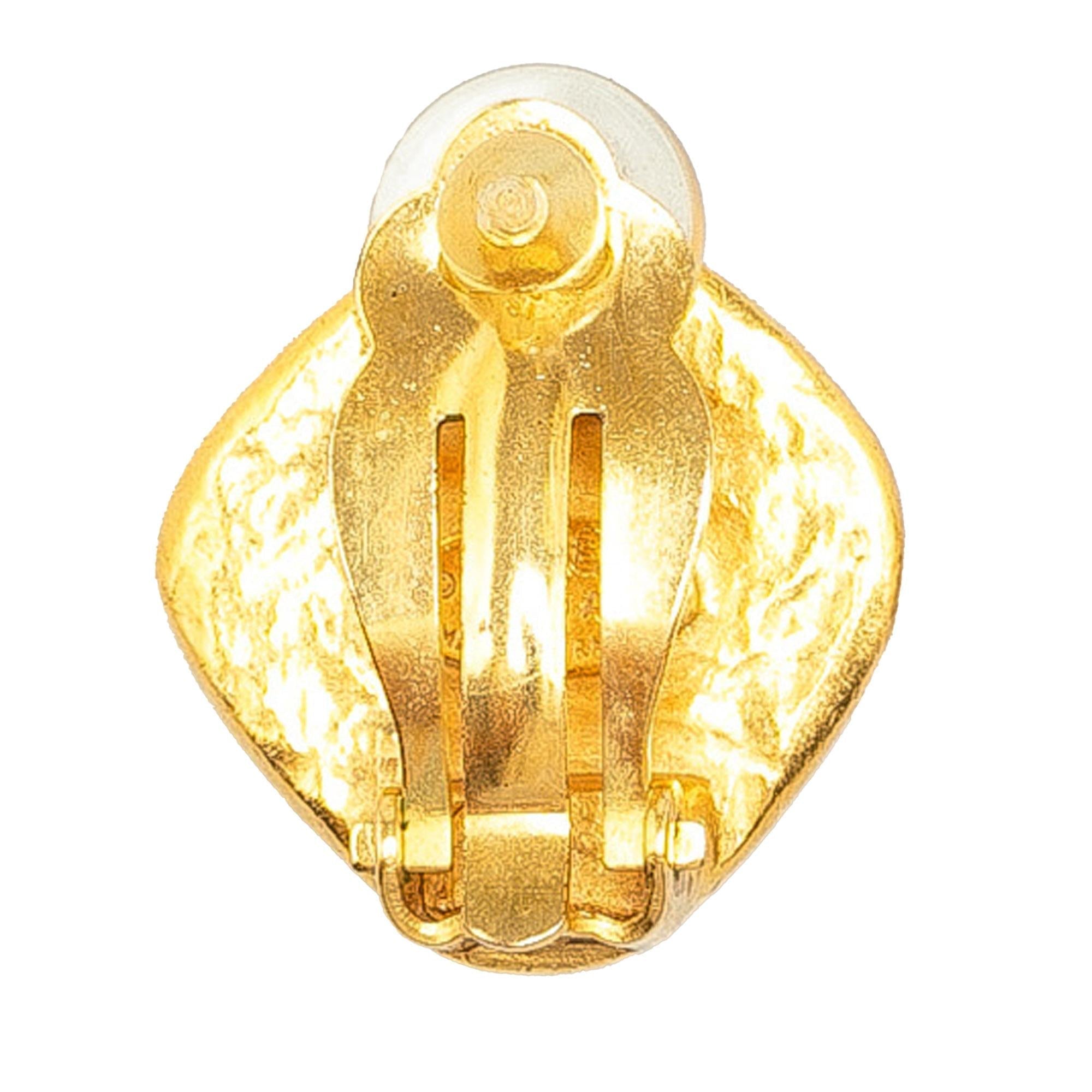 Chanel CC Clip on Earrings (SHG-o61wmG)