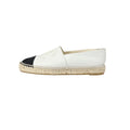 CHANEL CC LAMBSKIN LEATHER ESPADRILLES