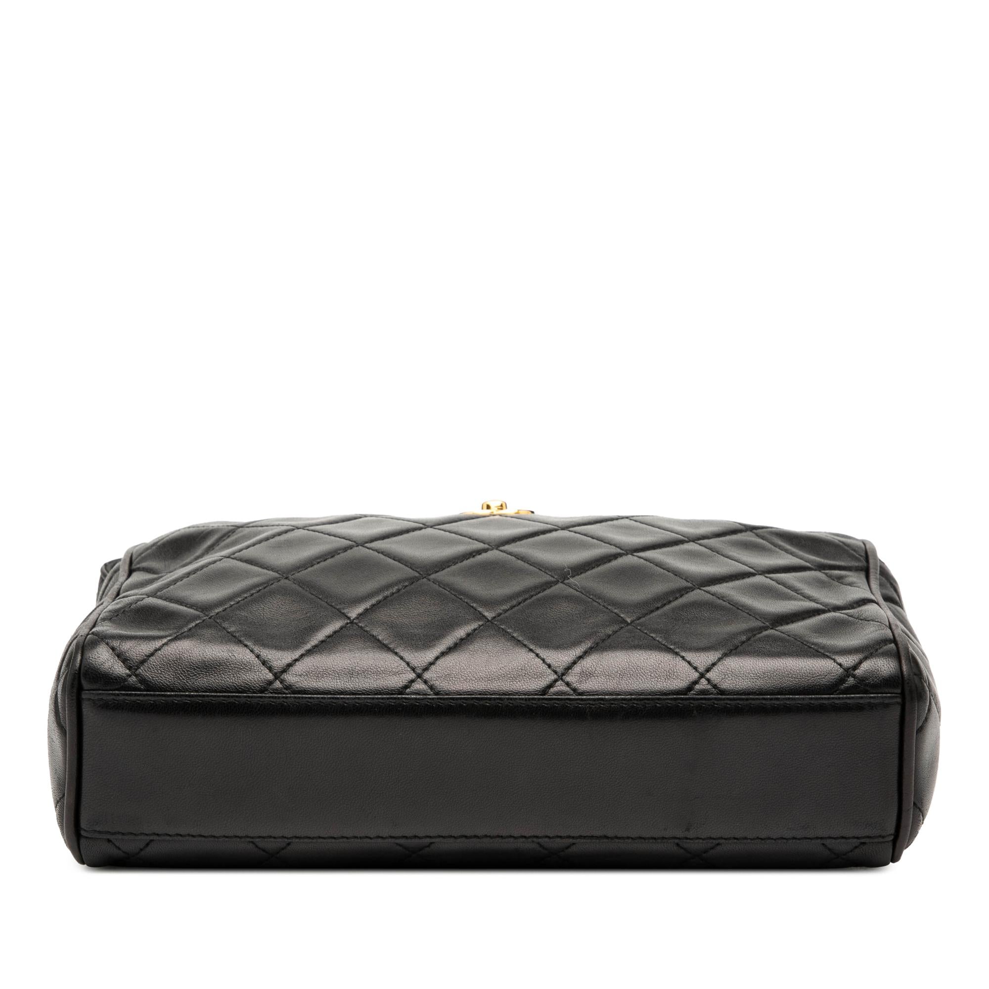 Chanel CC Quilted Lambskin Camera Bag