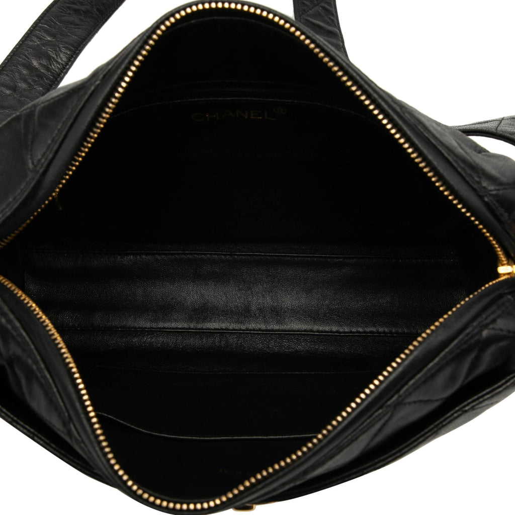 Chanel CC Quilted Lambskin Camera Bag