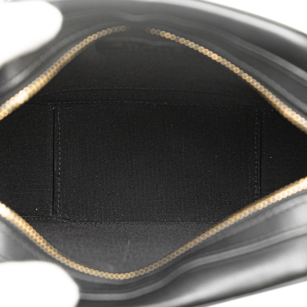Chanel CC Quilted Lambskin Octagon Camera Case