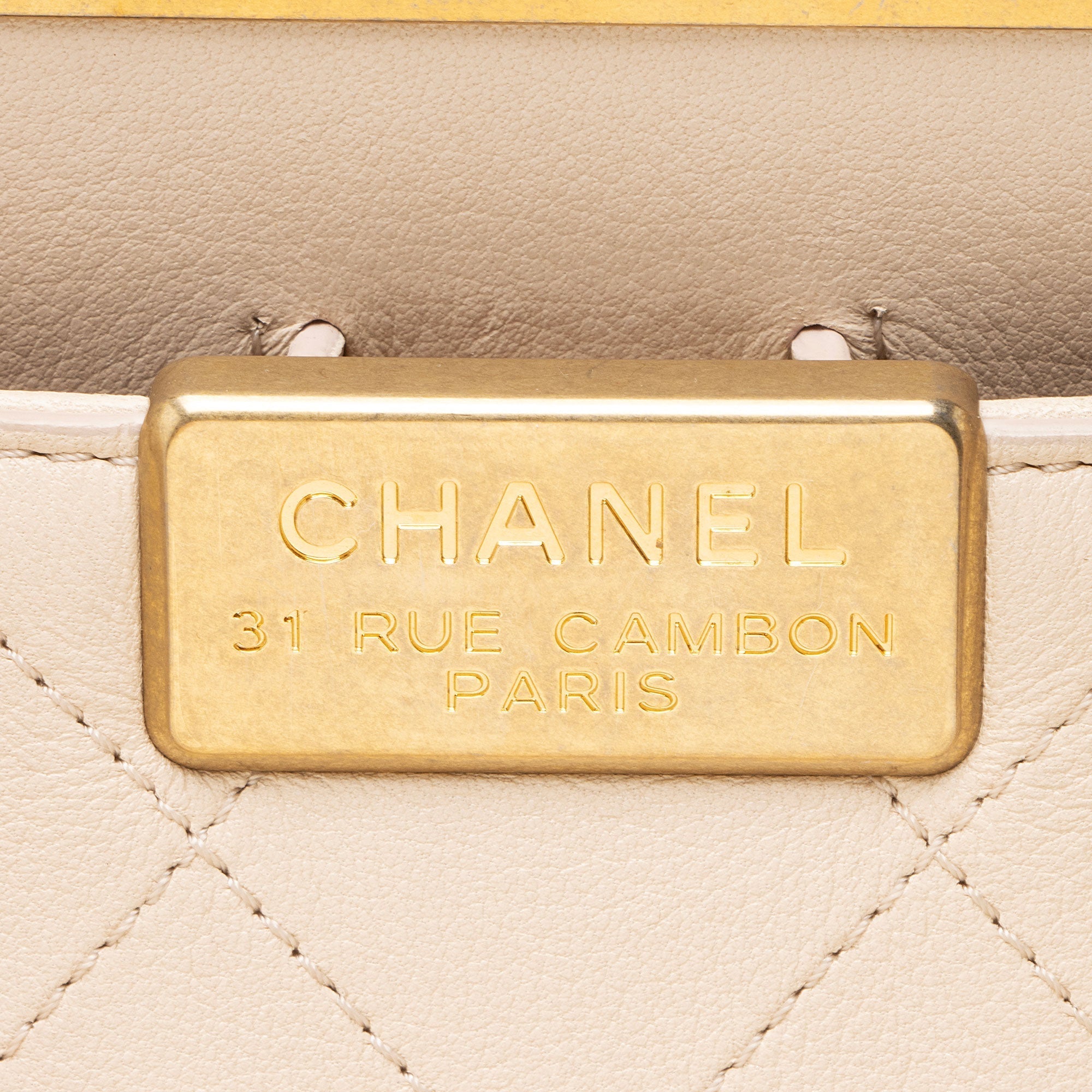 Chanel Calfskin Coco Luxe Large Shopping Tote
