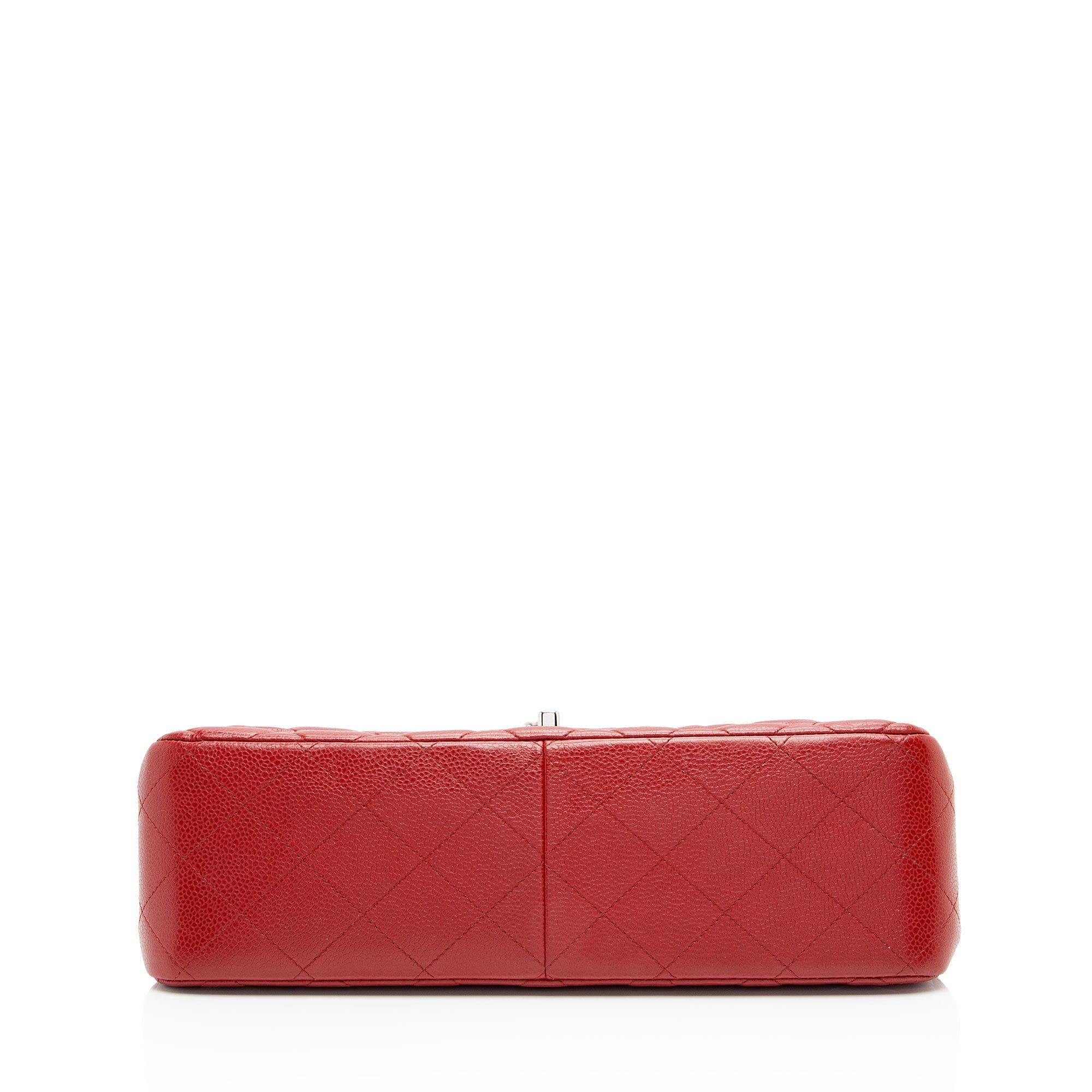 Chanel Caviar Leather Classic Jumbo Double Flap Bag (SHF-SJeAZK)