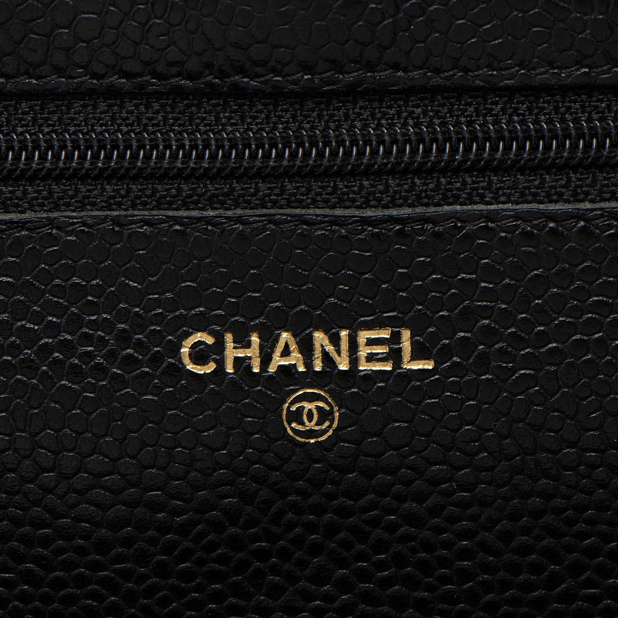 Chanel Caviar Leather Classic Wallet on Chain - FINAL SALE