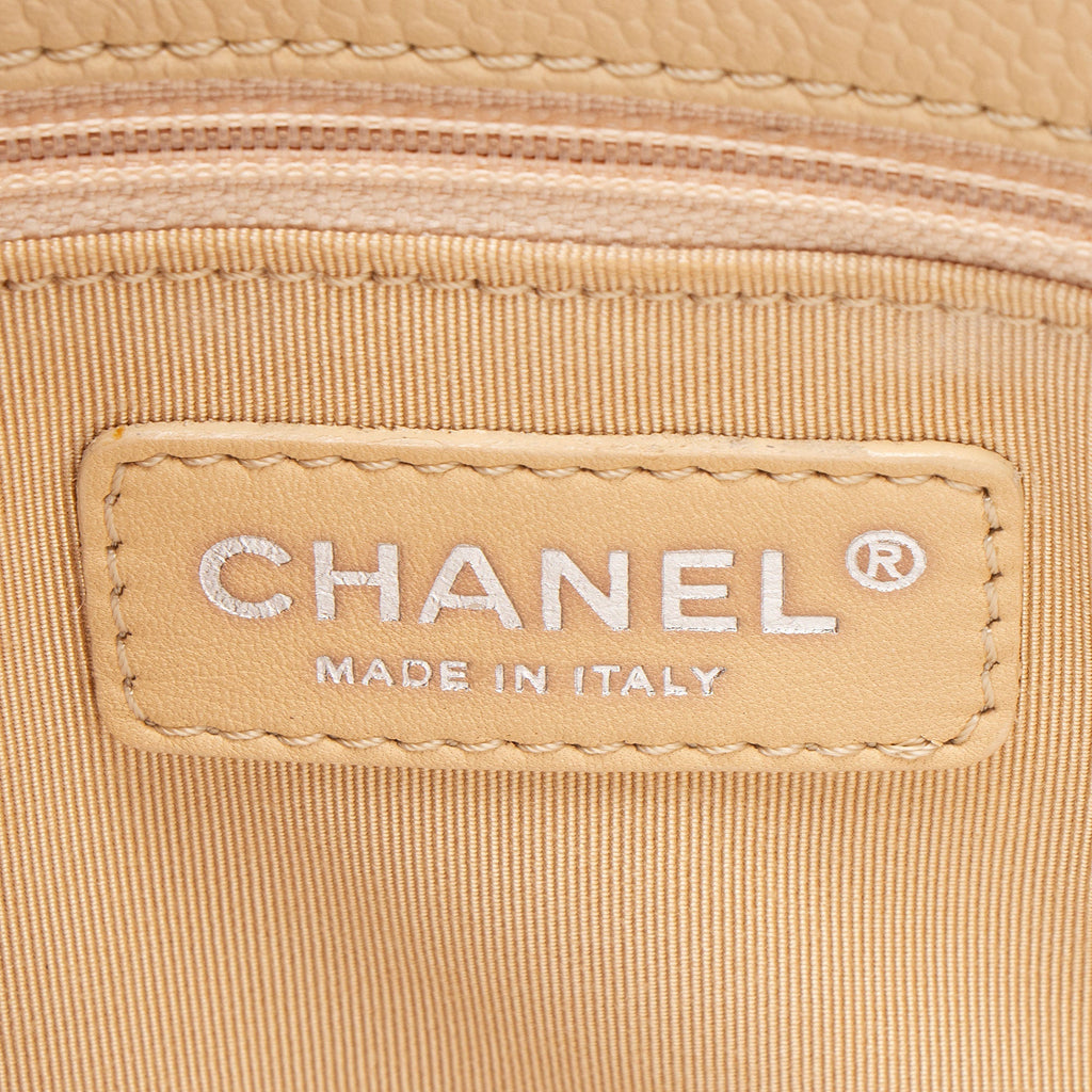 Chanel Caviar Leather Grand Shopping Tote