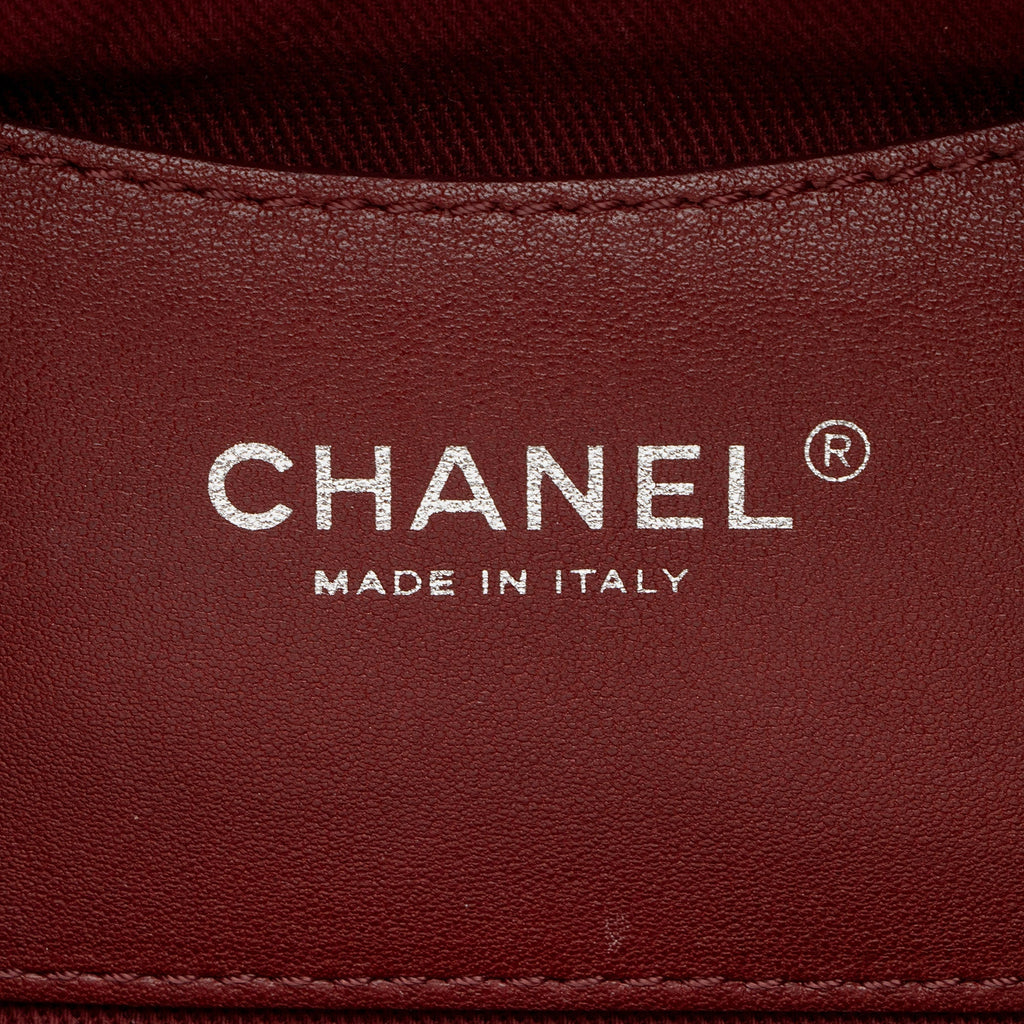 Chanel Caviar Leather Just Mademoiselle Bowler Bag