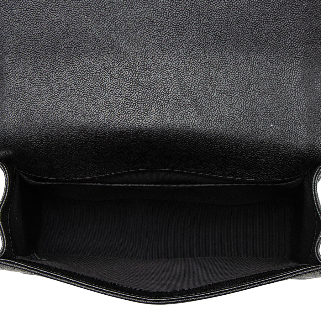 Chanel Caviar Leather Old Medium Boy Bag