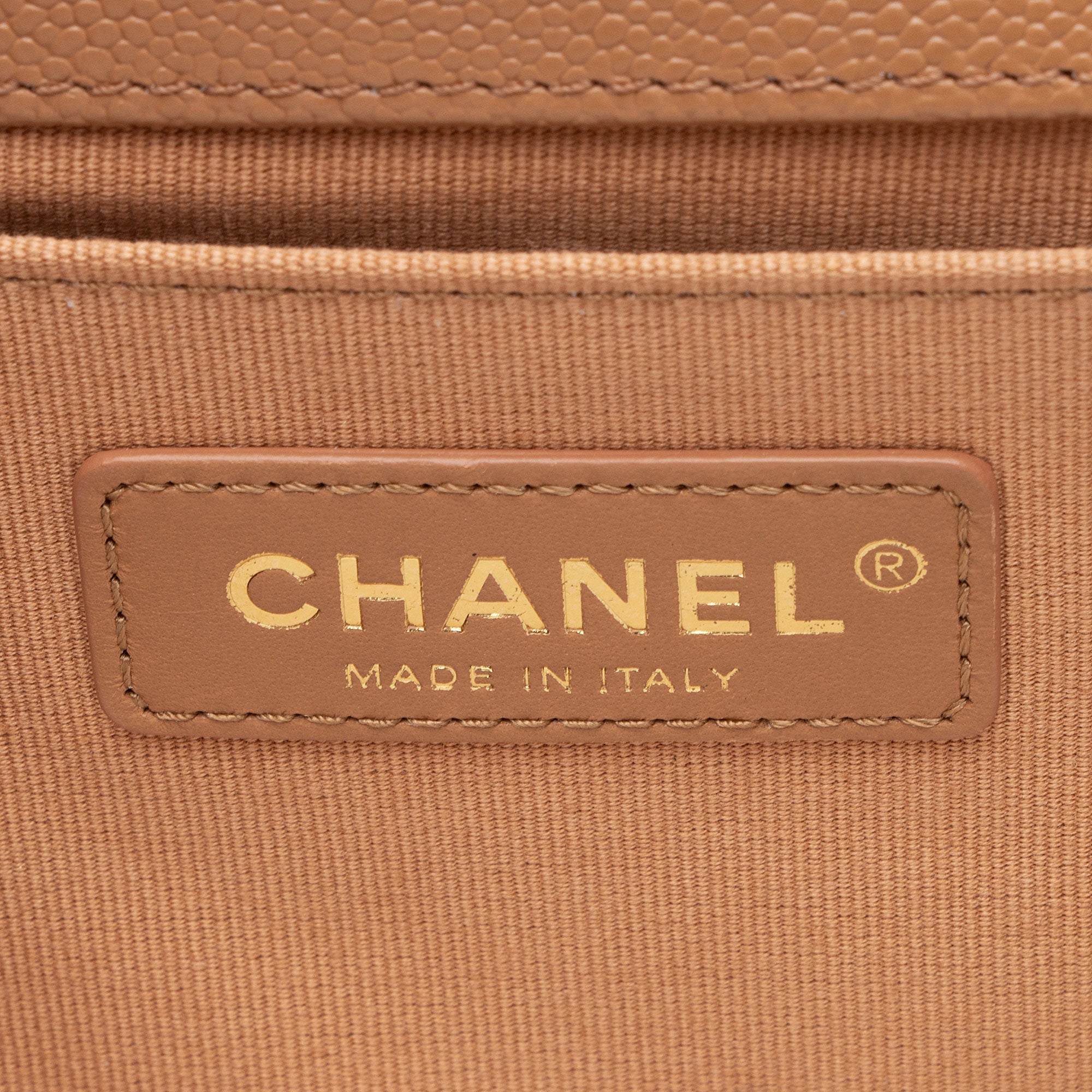 Chanel Caviar Leather Old Medium Boy Bag