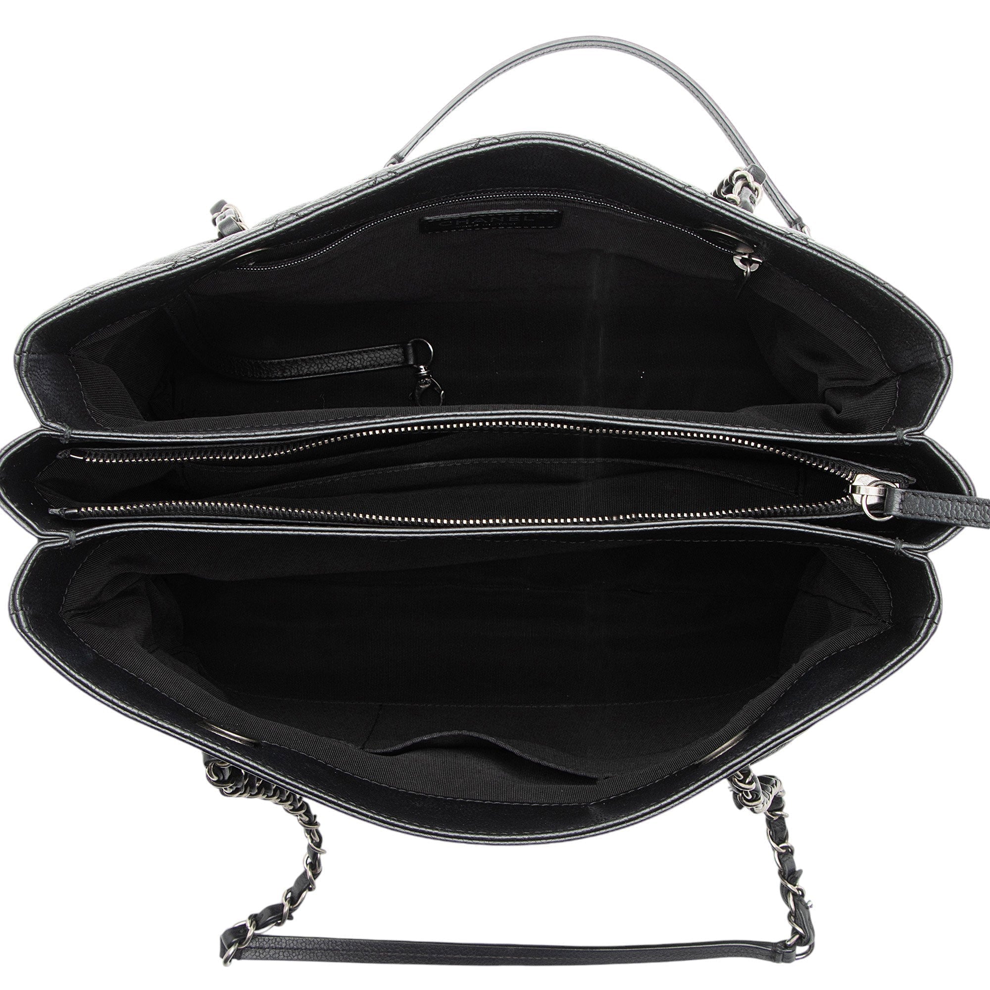 Chanel Caviar Leather Urban Companion Tote (SHF-nAN9Fg)