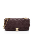 Chanel Caviar Leather Wild Stitch Flap Shoulder Bag