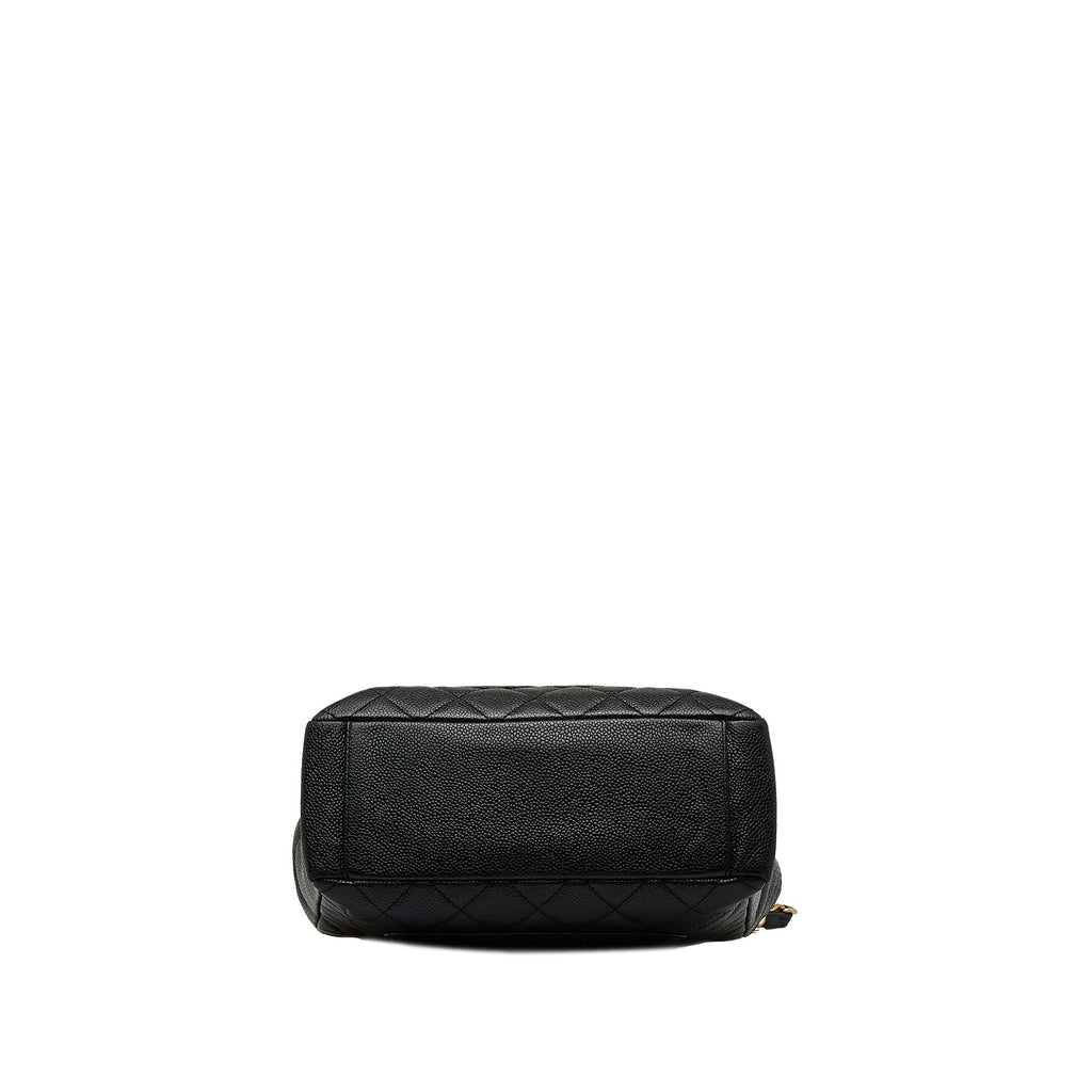Chanel Caviar Petite Shopping Tote (SHG-ivSuzo)