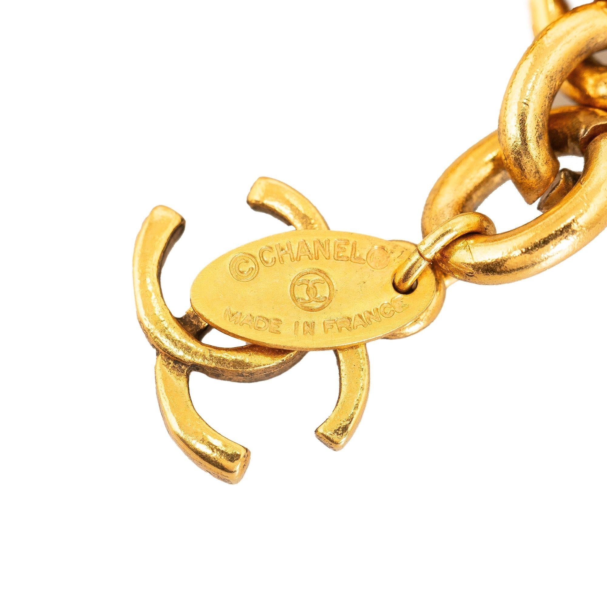 Chanel Double Sun CC Chain-Link Belt - 33 / 83.00 (SHG-4tol7H)